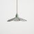 1930s French Coolie Galvanised Zinc Pendant Light, 1930s For Sale - Image 5 of 5