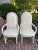 Postmodern Vintage 1980s American Drew Post Modern Round Back Split Reed Arm Chairs - a Pair For Sale - Image 3 of 12