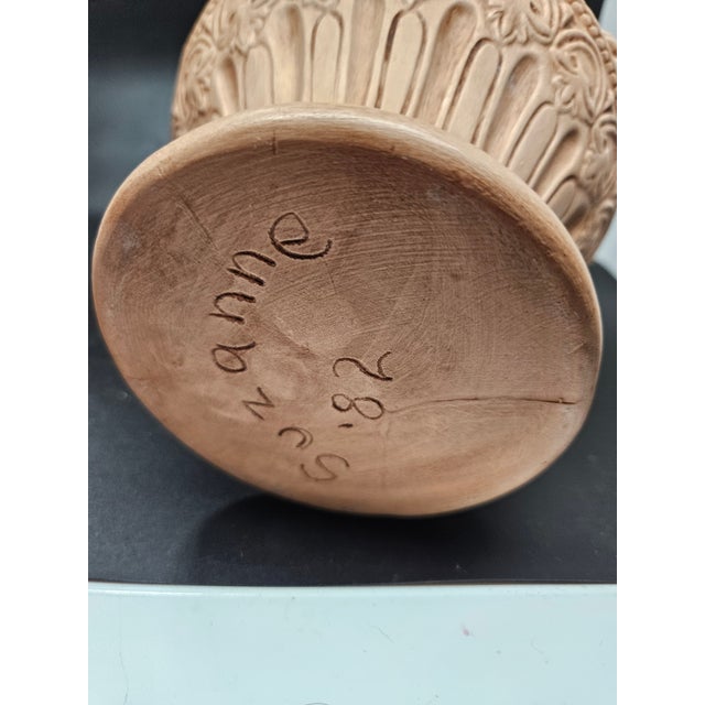 1980s Vintage German Santa Ceramic Beer/Ewer Pitcher Reiner Wien Und Gutes Bier For Sale - Image 5 of 5