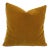 S. Harris Ankara Mohair Amber Velvet Pillow Cover - 20” X 20” For Sale