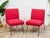Mid 20th Century Styled After Milo Baughman for Pacific Iron in Viper Red For Sale In Los Angeles - Image 6 of 7