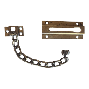Quintessential Vintage Brass Chain Lock, of the Higher Quality