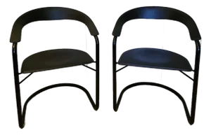 1970s Vintage Cantilever Chairs - Set of 2