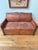 French Leather Mustache Back Sofa Bed, 1930s For Sale - Image 5 of 9