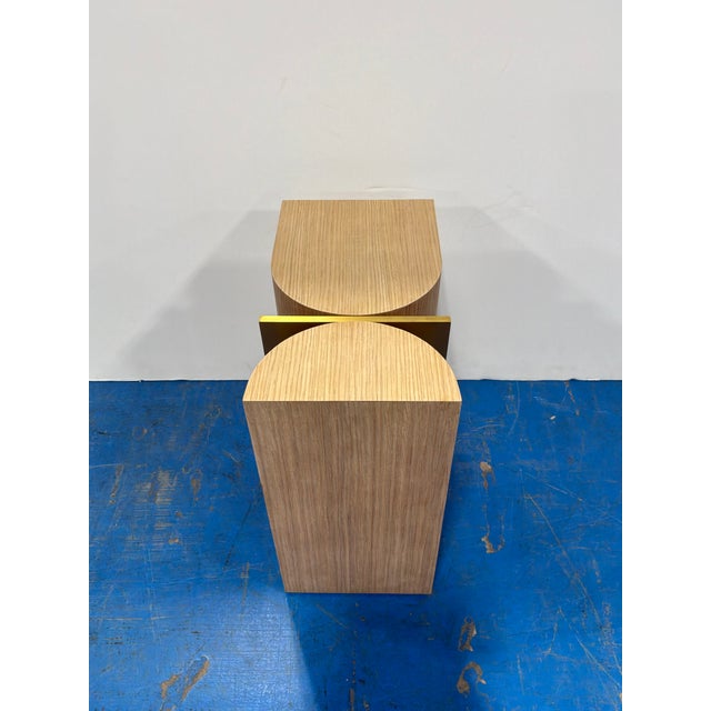 2020s Baker Thomas Pheasant Slice Side Table For Sale - Image 5 of 6