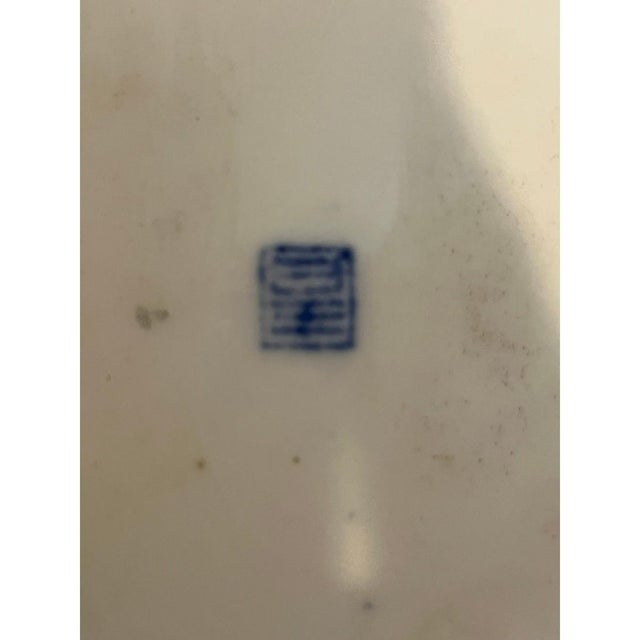 Japanese Antique Japanese Imari Porcelain Bowl Meiji Period Landscape Design 8.5" For Sale - Image 3 of 7