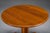 Vintage Scandinavian Danish Teak Round Side Table by Axelsen, 2003 For Sale - Image 6 of 9