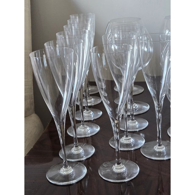 Baccarat Crystal Stemware - Set of 25 For Sale In New York - Image 6 of 8
