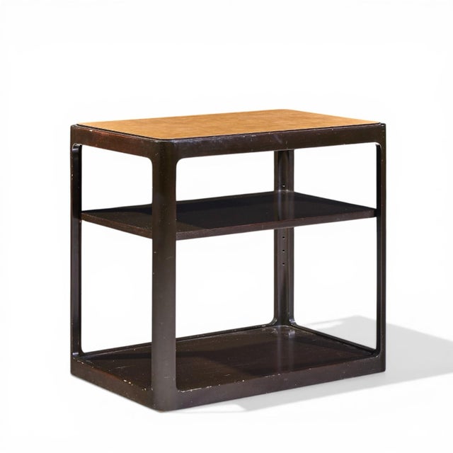 Roger Sprunger for Dunbar Mid Century Mahogany Side Table For Sale In Chicago - Image 6 of 10