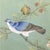 Chinoiserie Hand Painted Soft Mint Chinoiserie Peacock Pomegranate Floral Mural 2-Panel Set For Sale - Image 3 of 6