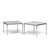Mid-Century Modern Florence Knoll Mid Century Chrome and Marble Top Side Tables - Pair For Sale - Image 3 of 11