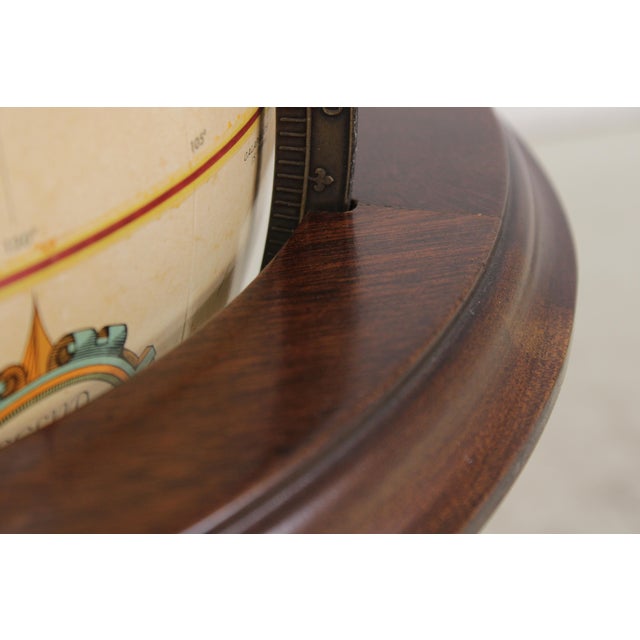 Brandt Replogle Globe/Mahogany Stand For Sale In Philadelphia - Image 6 of 17