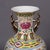 Asian Vintage Famille Rose Twin-Handled Vase With Lotus Medallion For Sale - Image 3 of 9