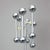 Metal 1970s Modernist 12 Light Floor Lamp For Sale - Image 7 of 8