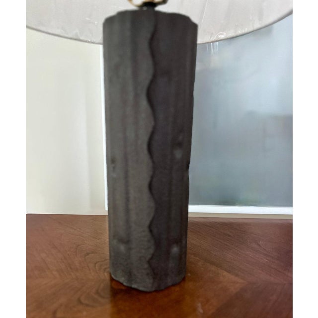 Rustic Metal Lamps - Pair For Sale - Image 4 of 6