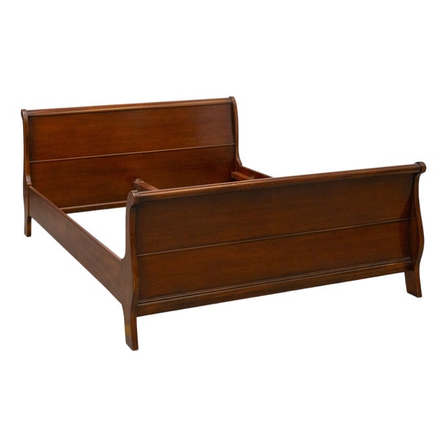 Double Bed in Walnut For Sale