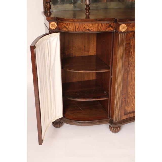 Mid 20th Century English Regency Style Rosewood Sideboard For Sale - Image 12 of 13