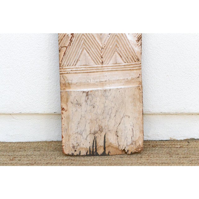 Antique Architectural White Kaolin Carved Panel For Sale - Image 4 of 7