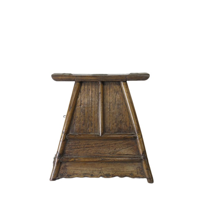 Brown Early 19 Century Antique Small Objects Holder With 4 Drawers For Sale - Image 8 of 8