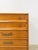 Mid 20th Century Vintage Heritage Tallboy Dresser Brutalist Brass Pulls Mid-Century Modern For Sale - Image 5 of 12