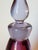 Archimede Seguso Murano Glass Neodymium Ruby Sommerso Perfume Bottle For Sale - Image 9 of 12