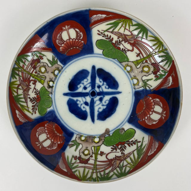 Early 20th Century Antique Imari Plates - Set of 3 For Sale - Image 4 of 7