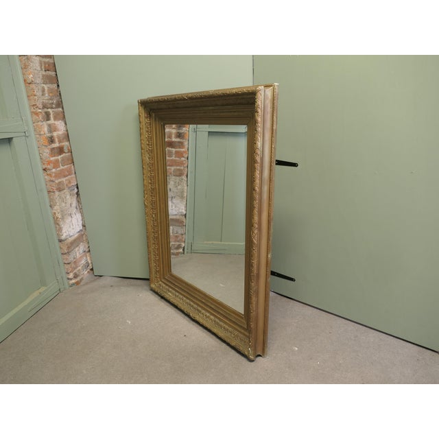 Large 19th Century Gilt Wall Mirror For Sale - Image 4 of 6