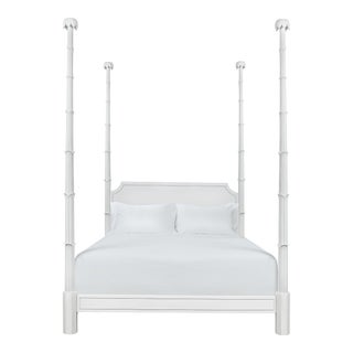 Bunny Williams Home Carved Keller Bed, King For Sale