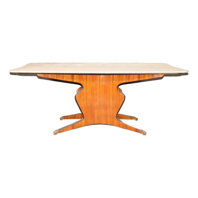 Mid 20th Century Italian Marble Dining Table For Sale
