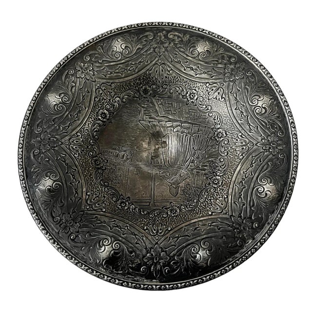 1890s Silver Plate Compote by Derby Sp Co. International For Sale - Image 4 of 8