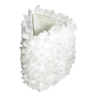 Grayson Vase in Selenite For Sale