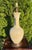 Metal Vintage Circa 1960s Chinoiserie Lamp, Cream Color With Crackle Finish For Sale - Image 7 of 10