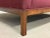 Purple 1960s Walnut and Purple Loveseat Sofa For Sale - Image 8 of 8