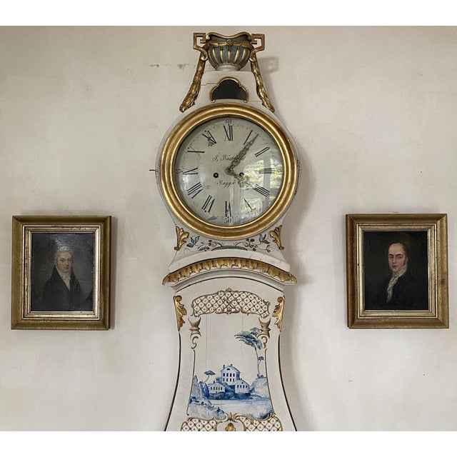 Two unique paintings! The paintings are portraits of two gentlemen, one dark-haired, the other blonde. Very specifically...