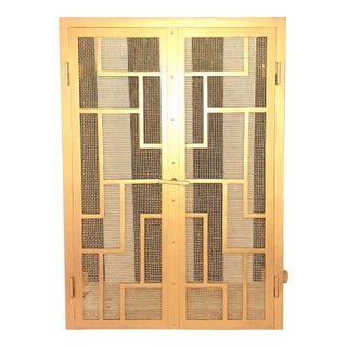 Early 20th Century Art Nouveau Fireplace Screens, Attributed by Weiner Werkstätte For Sale