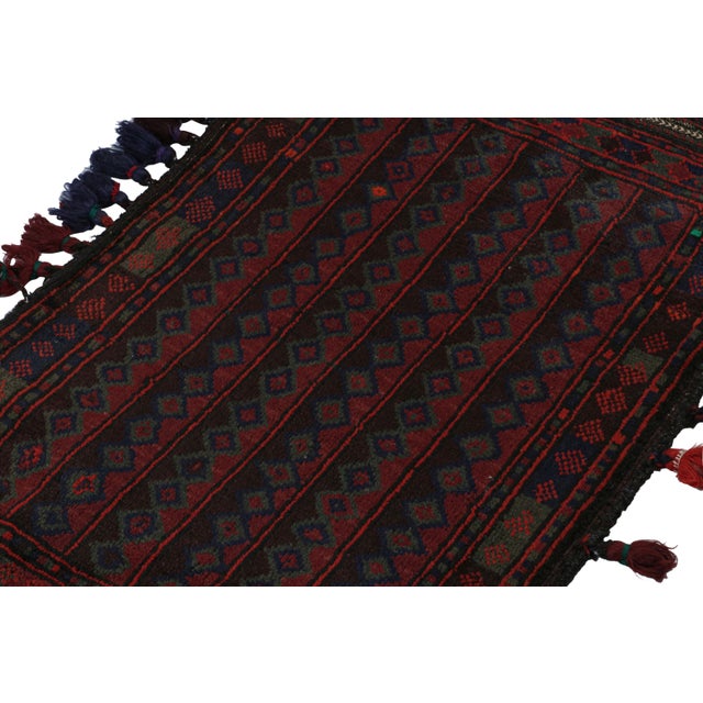 Rug & Kilim Rug & Kilim’s Baluch Tribal Rug With Colorful Geometric Patterns For Sale - Image 4 of 7