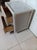 Coastal Henry Link Style Vintage Nightstand Wicker Rattan 2 Drawer Beige Glass Top For Sale - Image 3 of 6