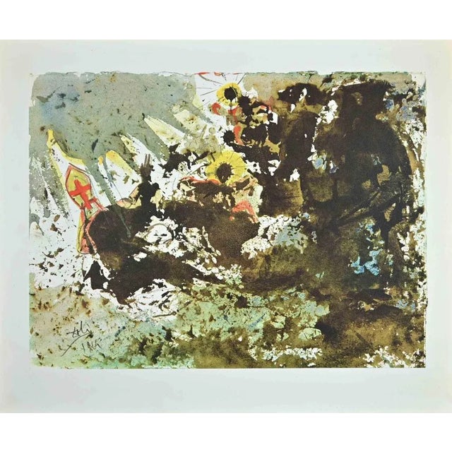 Adveniat regnum tuum is an original lithograph by salvador dalí (1904 – 1989), from the volume "pater noster" published by...