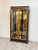 Beautiful Asian modern style curio cabinet in excellent vintage condition