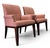Wood Pair of Bill Sofield for Baker Furniture Contemporary Upholstered Armchairs For Sale - Image 7 of 11