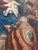 Flemish Artist, Adoration of the Child by Saints and Pope, St. Stephen, 17th Century, Copperplate Painting, Framed For Sale - Image 6 of 7