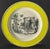 Mid. 19th C. Pair Creil Montreau Faience Creamware Plates - Don Quixote Scenes, France For Sale - Image 10 of 18