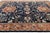 Textile Vintage Persian Sultanabad Style Hand-Knotted Wool Area Rug – Navy & Terracotta For Sale - Image 7 of 11