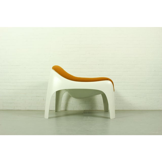 An exceptionally rare Space Age easy chair designed by Italian architect Sergio Mazza for Artemide during the late 1960s....