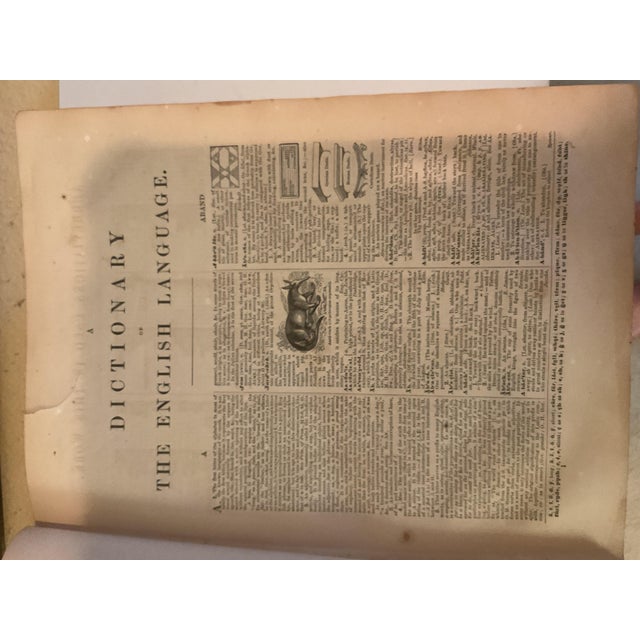 Mid 19th Century Webster Dictionary For Sale In Palm Springs - Image 6 of 11