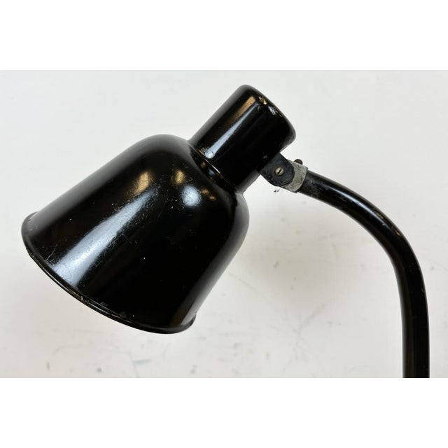 Vintage Black Table Lamp by Christian Dell for Bur Bunte & Remmler, 1930s For Sale - Image 4 of 18