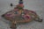 Metal Vintage Art Deco Peacock Shade Floor Lamp For Sale - Image 7 of 18