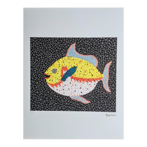 After Yayoi Kusama, Fish, Lithograph, 1990s