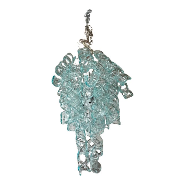 Murano Glass Chandelier by Carlo Nason for Mazzega For Sale