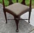 Queen Anne Vtg. Solid Mahogany Queen Anne Style Bicentennial Corner Chair For Sale - Image 3 of 6